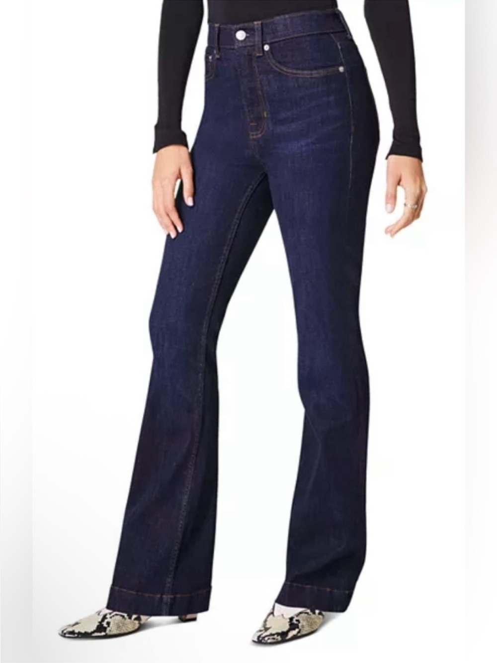 SPANX High-Rise Flare Jeans with Booty and Tummy Shaping Tech